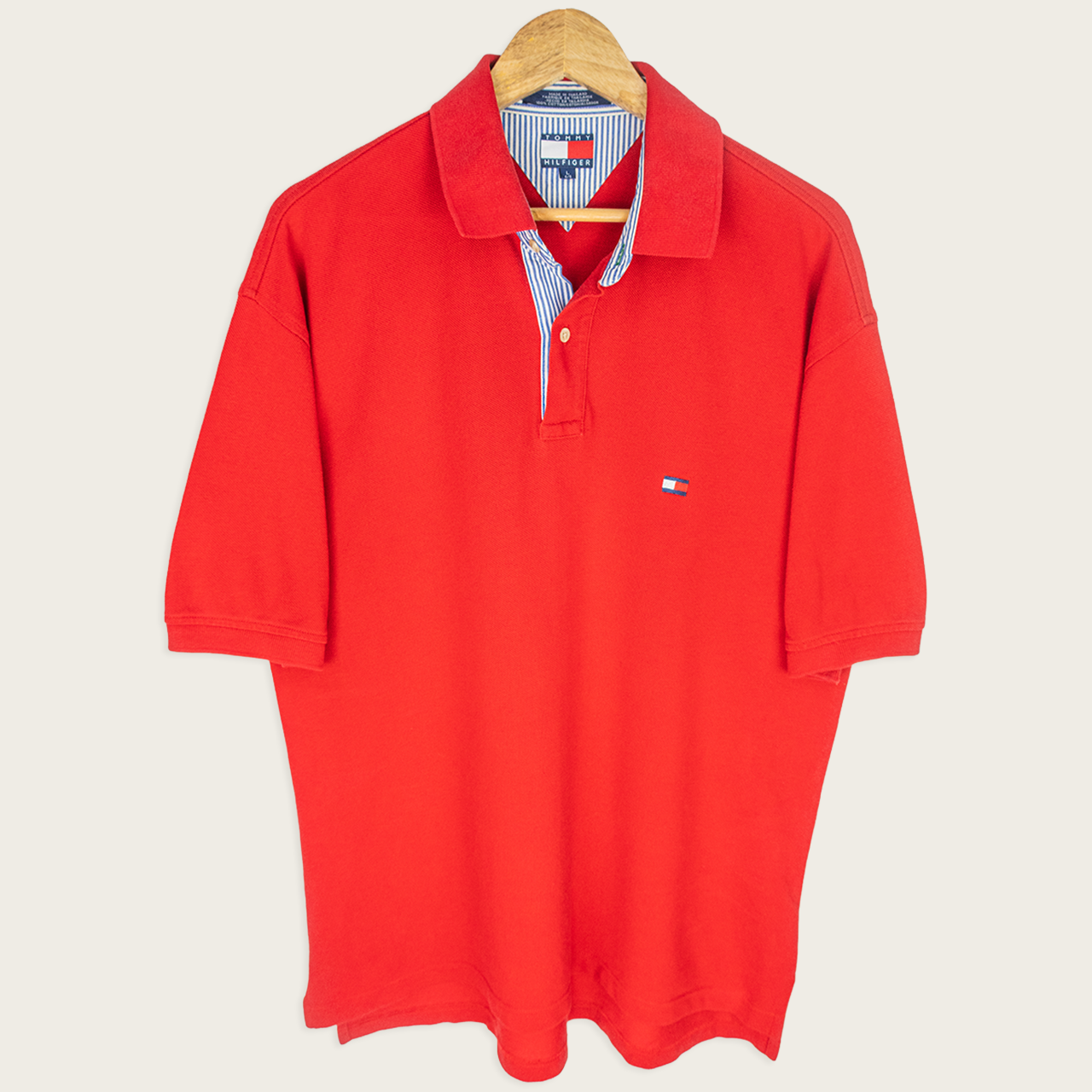 90's Tommy Hilfiger Polo Shirt - L