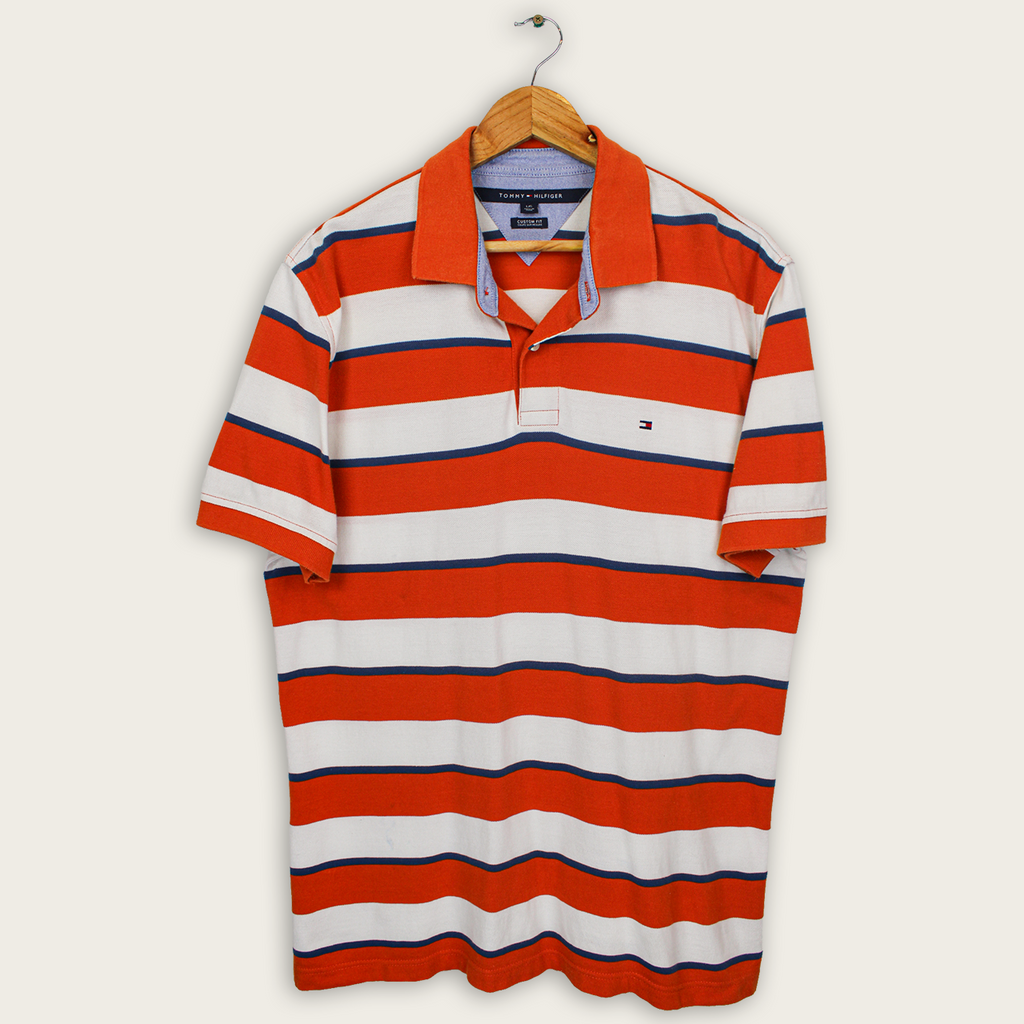 VINTAGE TOMMY HILFIGER POLO SHIRT - L