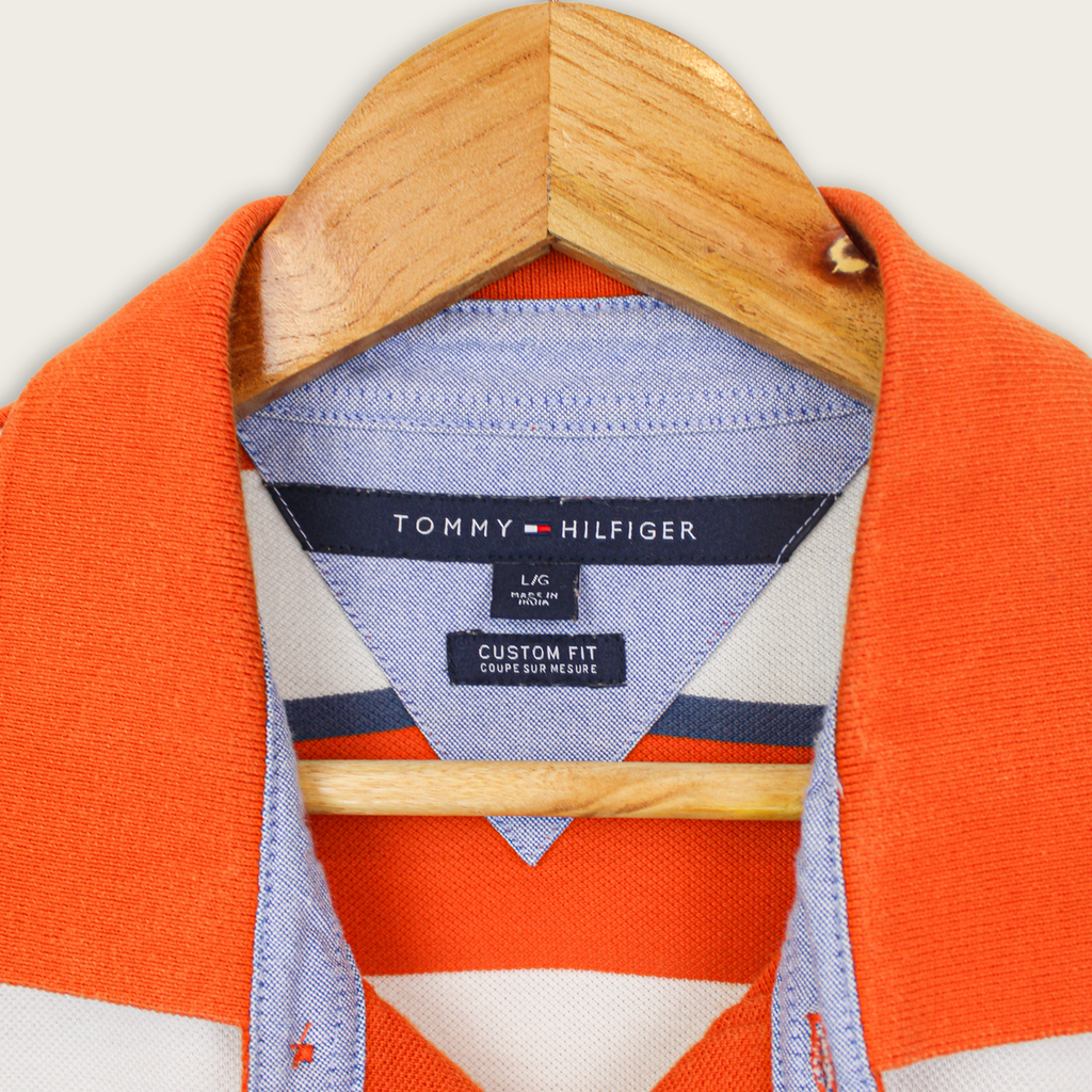 VINTAGE TOMMY HILFIGER POLO SHIRT - L