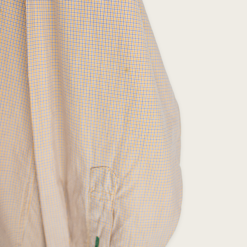 VINTAGE LONG-SLEEVE TOMMY HILFIGER BUTTON-UP SHIRT - S