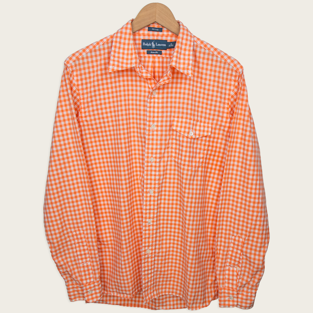 Ralph Lauren Long-Sleeve Button-Up Shirt - M
