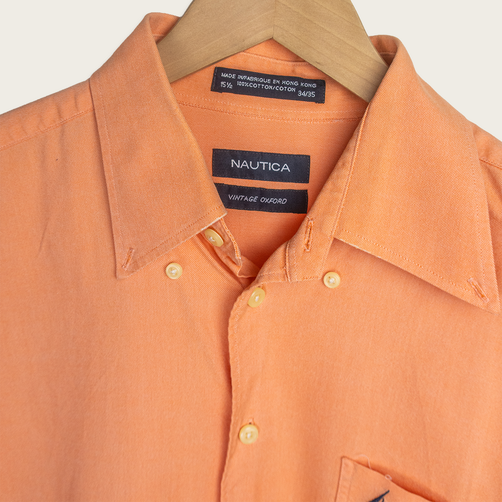 90's Nautica Button-Up Shirt - XL