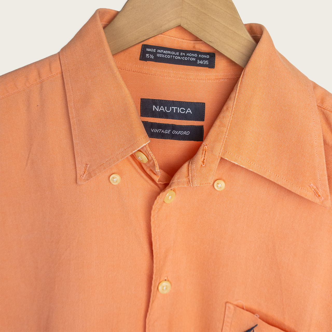 90's Nautica Button-Up Shirt - XL