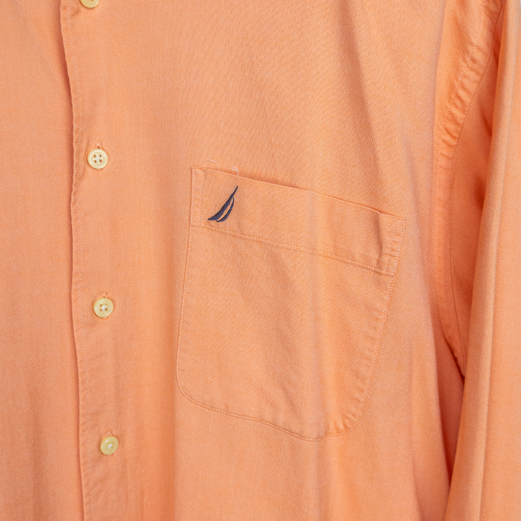 90's Nautica Button-Up Shirt - XL