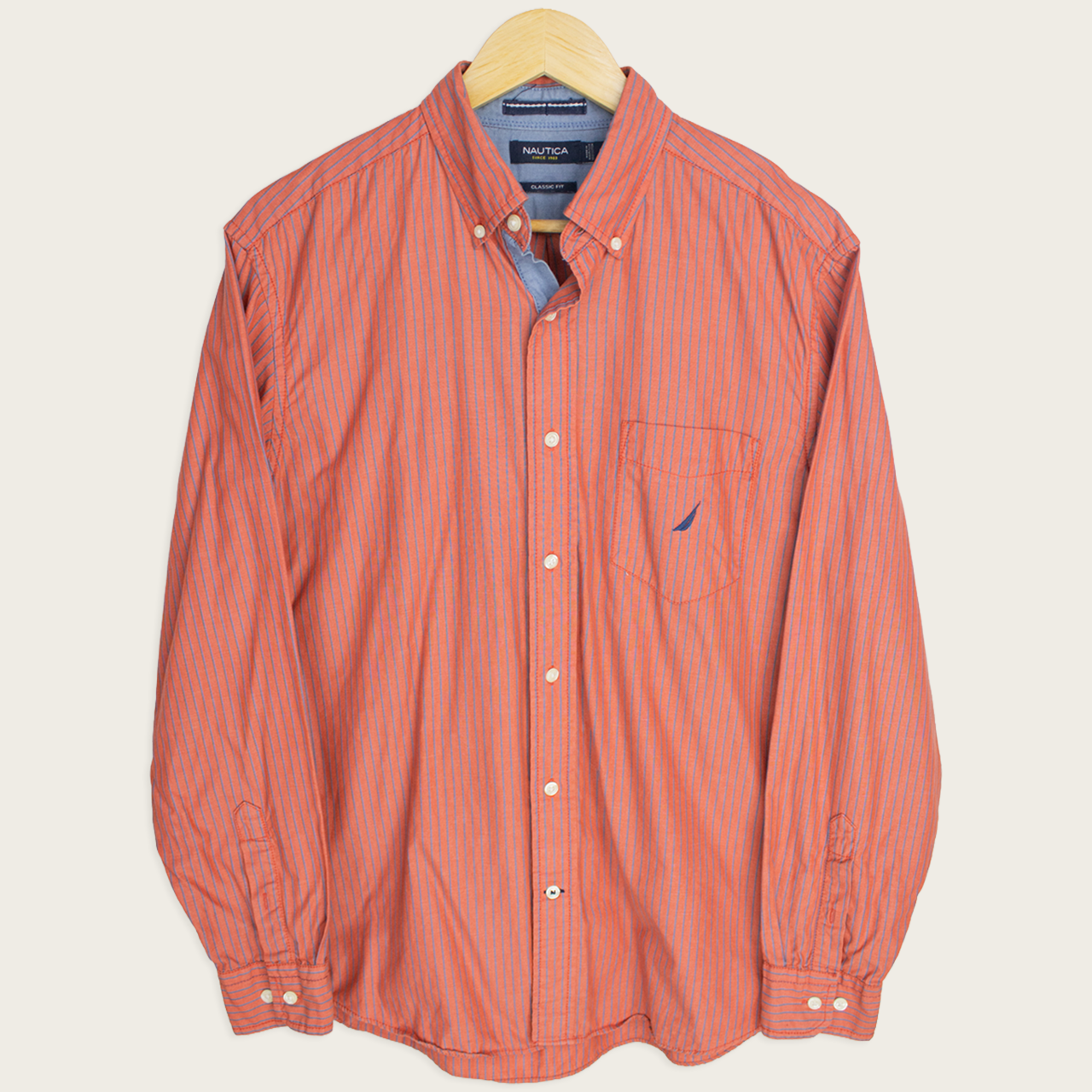 00's Nautica Button-Up Shirt - M
