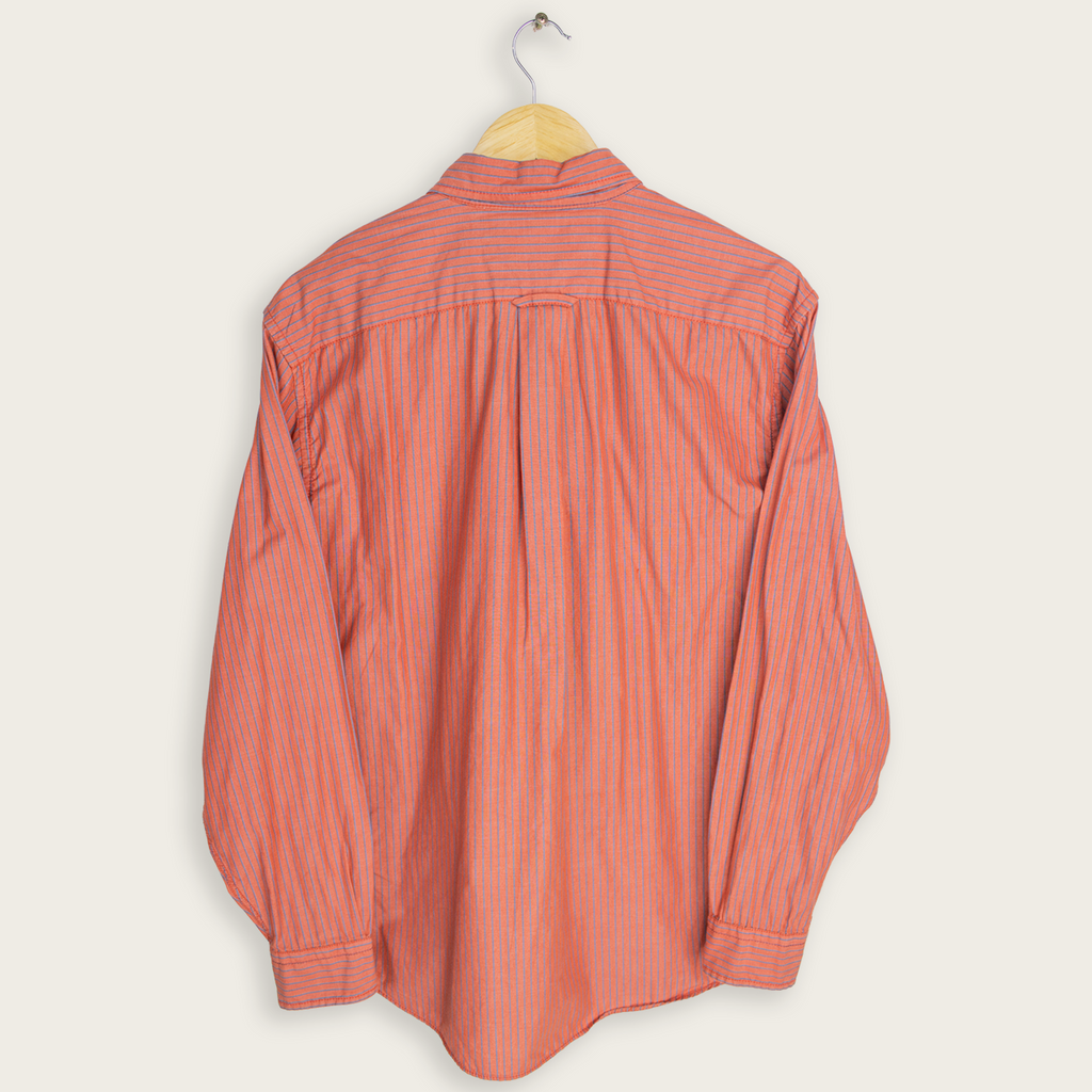 VINTAGE LONG-SLEEVE NAUTICA BUTTON-UP SHIRT - M