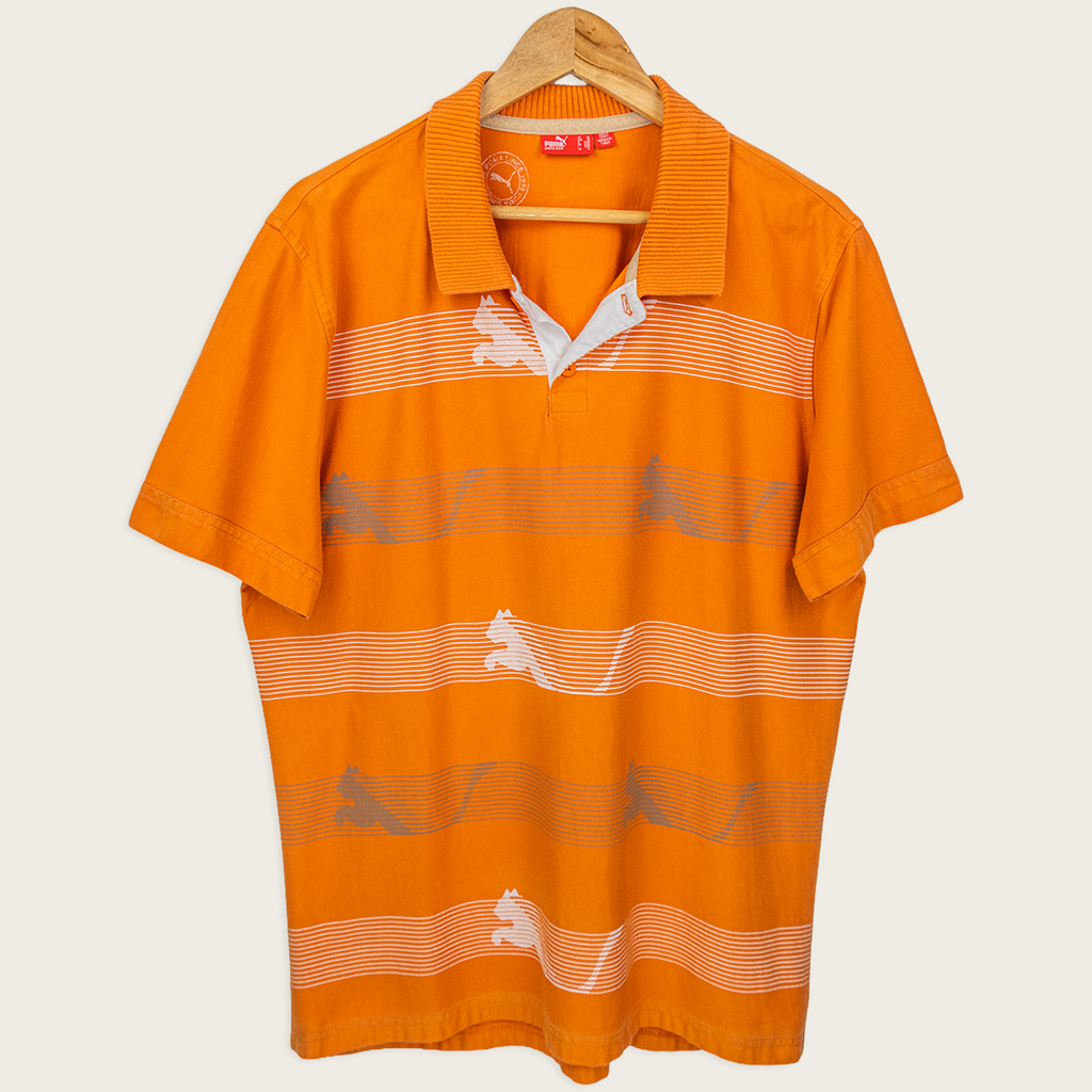 00's Puma Polo Shirt - XL