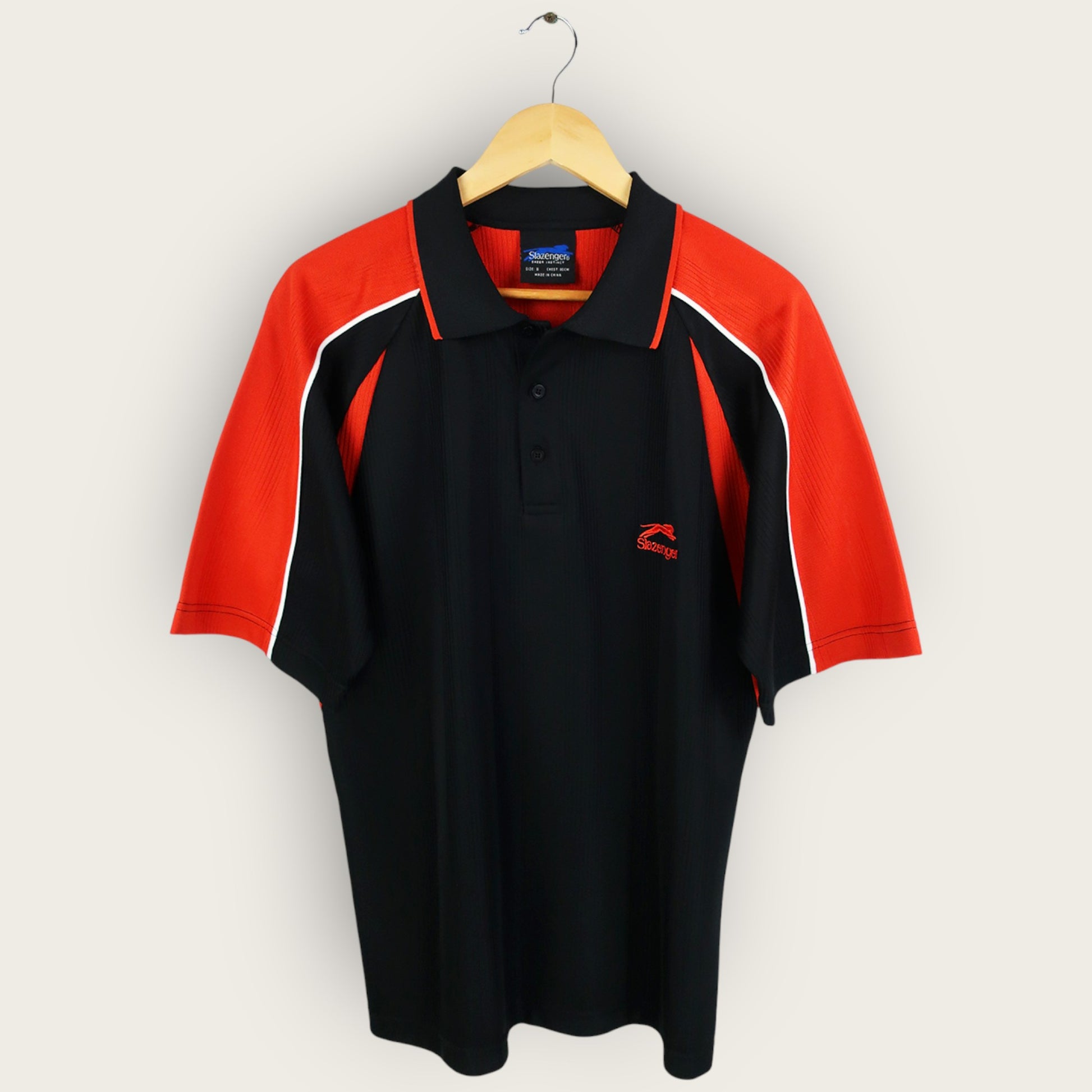VINTAGE SLAZENGER POLO SHIRT - S