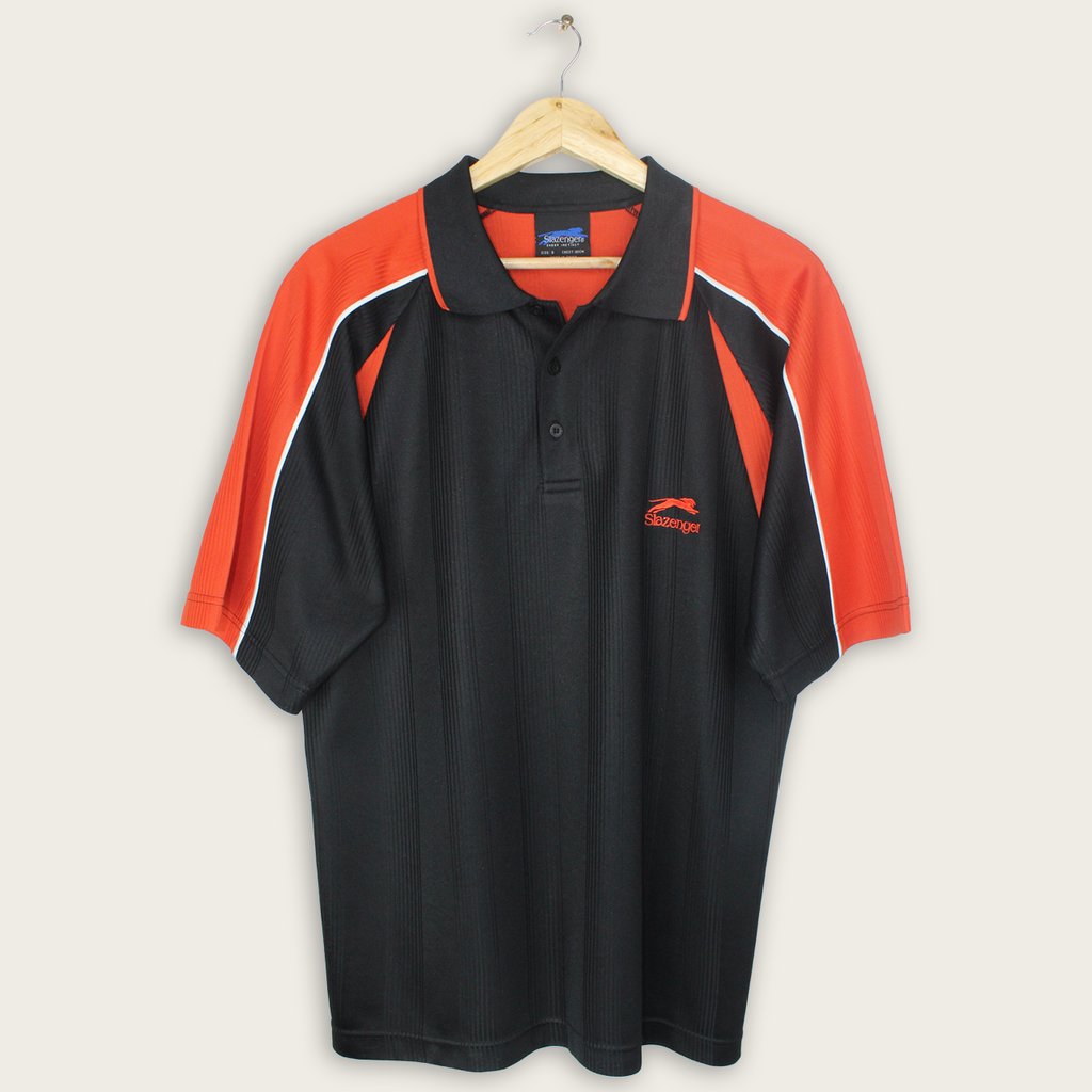 VINTAGE SLAZENGER POLO SHIRT - S