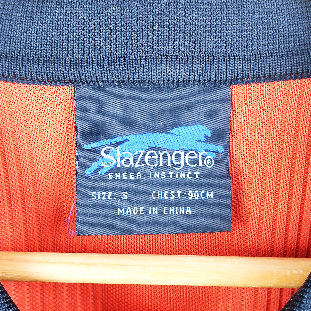 VINTAGE SLAZENGER POLO SHIRT - S