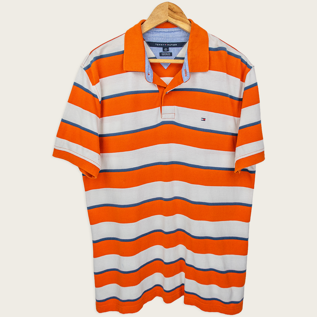 00's Tommy Hilfiger Polo Shirt - L
