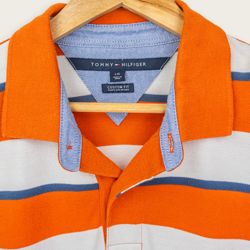 00's Tommy Hilfiger Polo Shirt - L