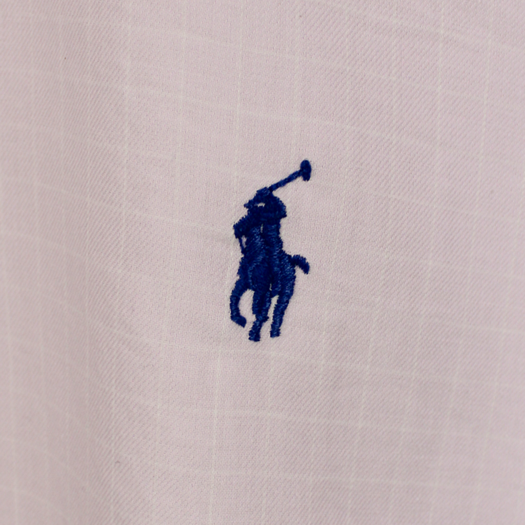 VINTAGE LONG-SLEEVE RALPH LAUREN BUTTON-UP SHIRT - XXL