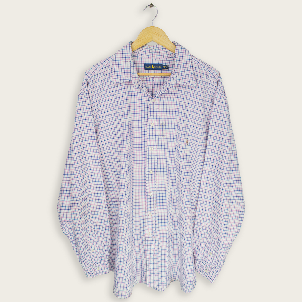 VINTAGE LONG-SLEEVE RALPH LAUREN SHIRT - XXL