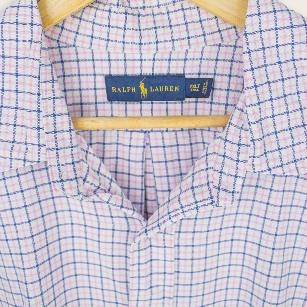 VINTAGE LONG-SLEEVE RALPH LAUREN SHIRT - XXL