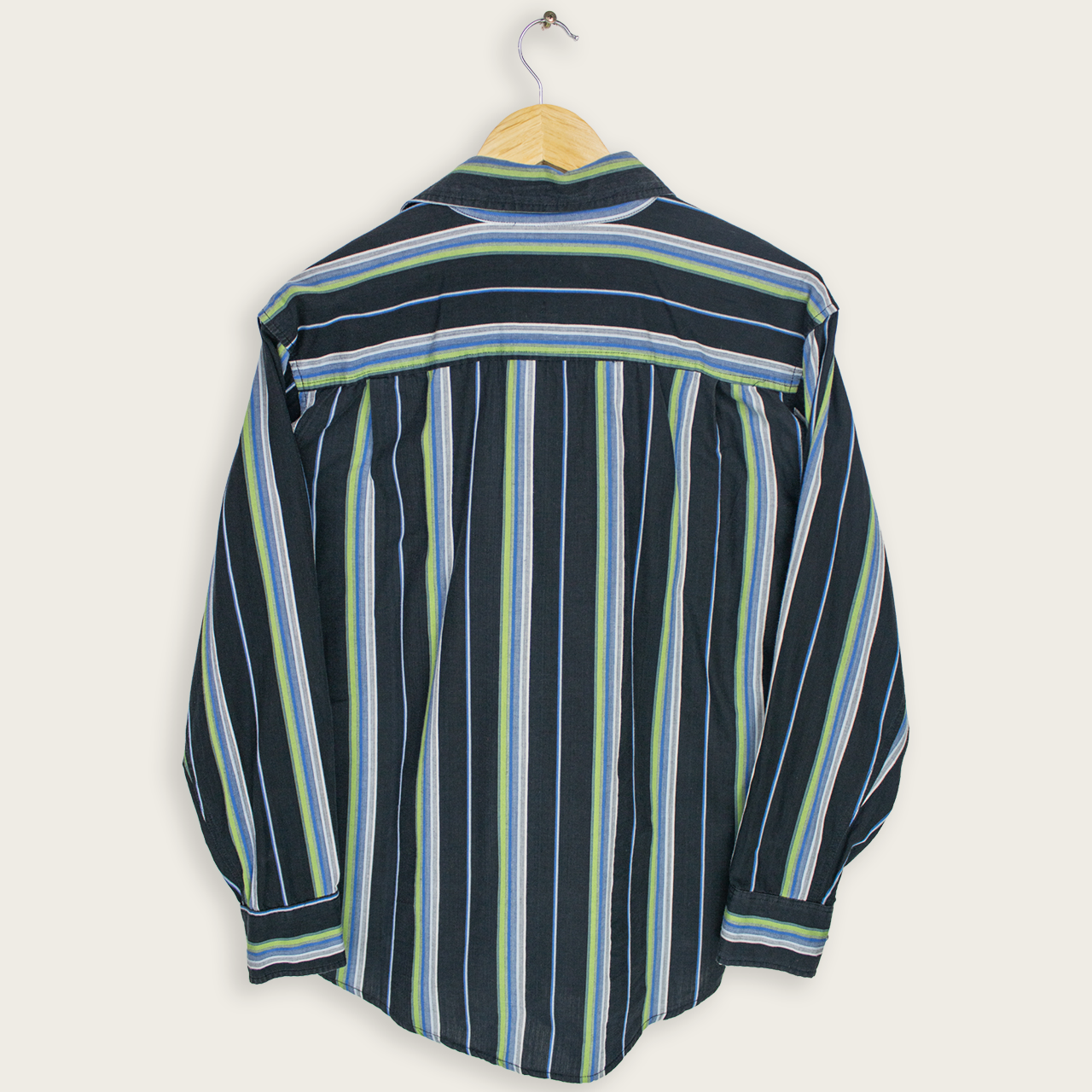 VINTAGE LONG-SLEEVE TIMBERLAND BUTTON-UP SHIRT - L