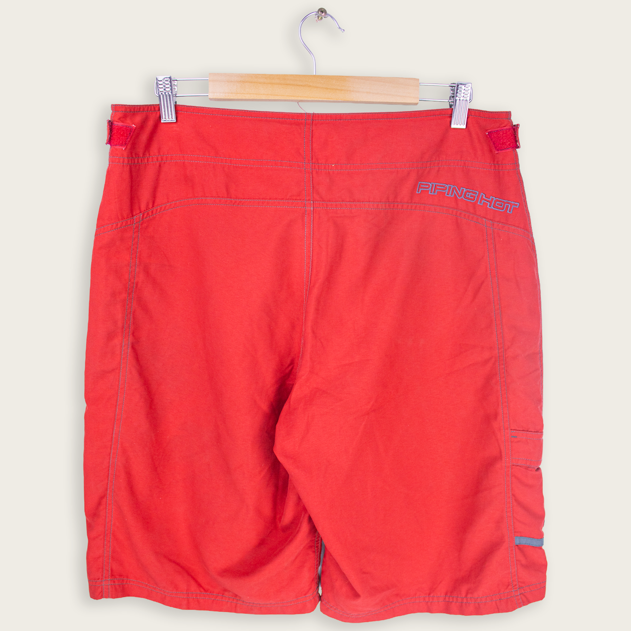 VINTAGE PIPING HOT BOARD SHORTS - 34"