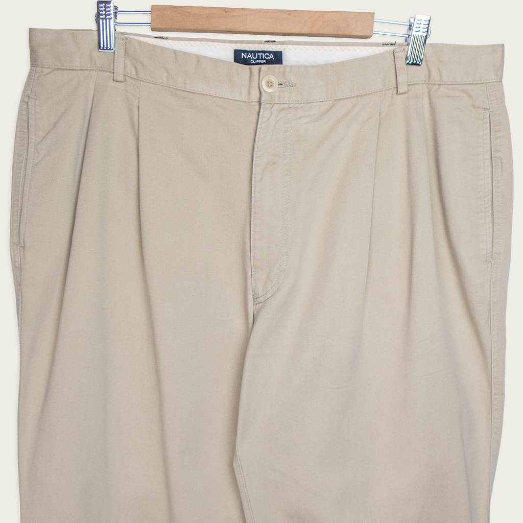 00's Nautica Pleated Tailored Pants - XL/XXL