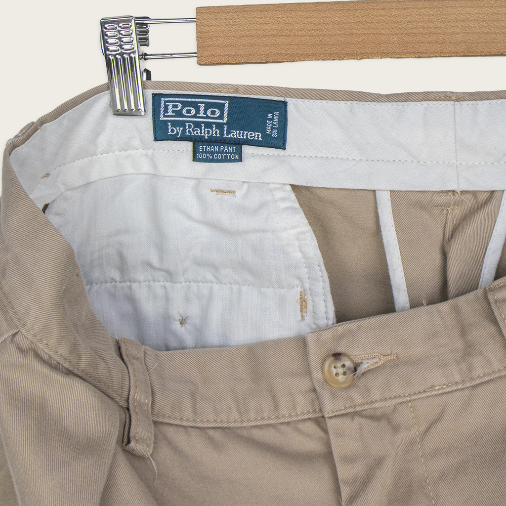 00s Polo by Ralph Lauren Pleated Chino Pants - L