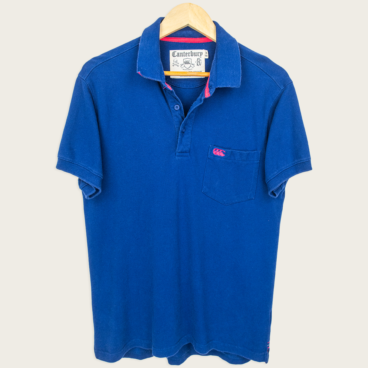00's Canterbury Polo Shirt - M
