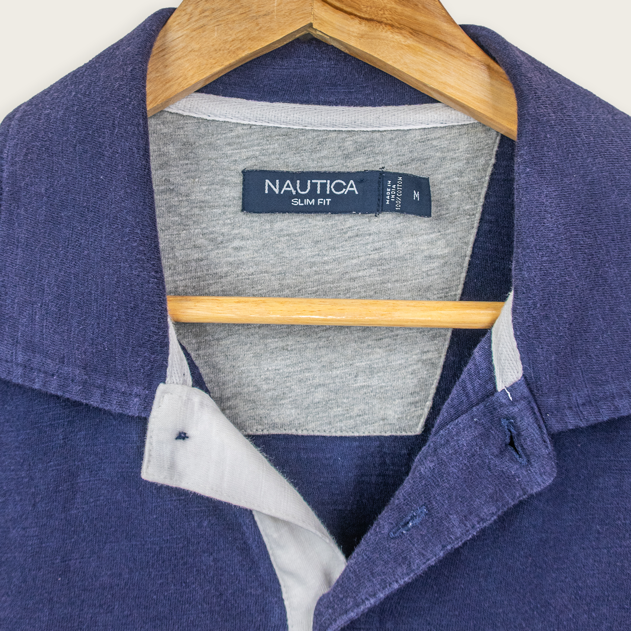 00's Nautica Polo Shirt - M