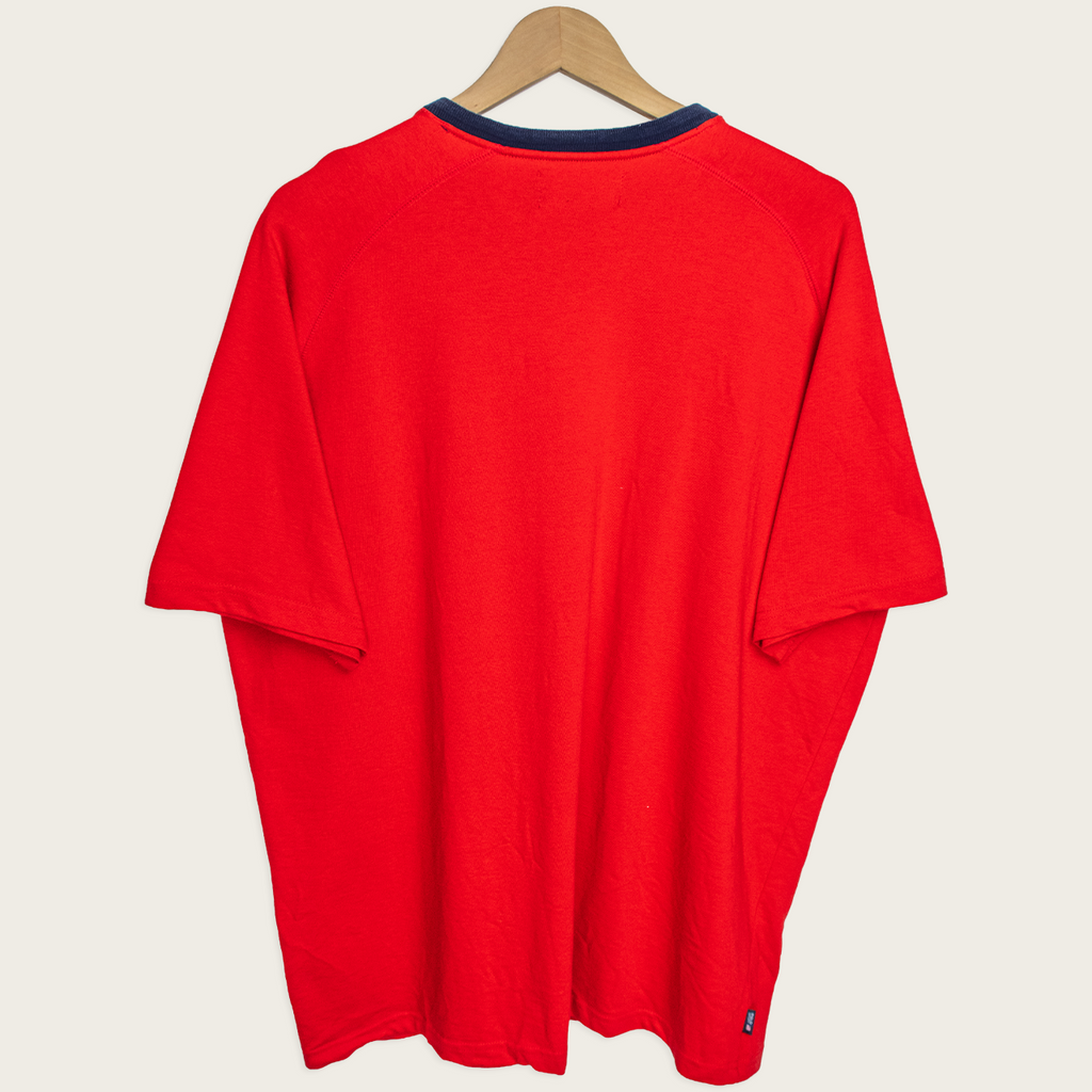 90s Polo Sport V-Neck T-Shirt - XL