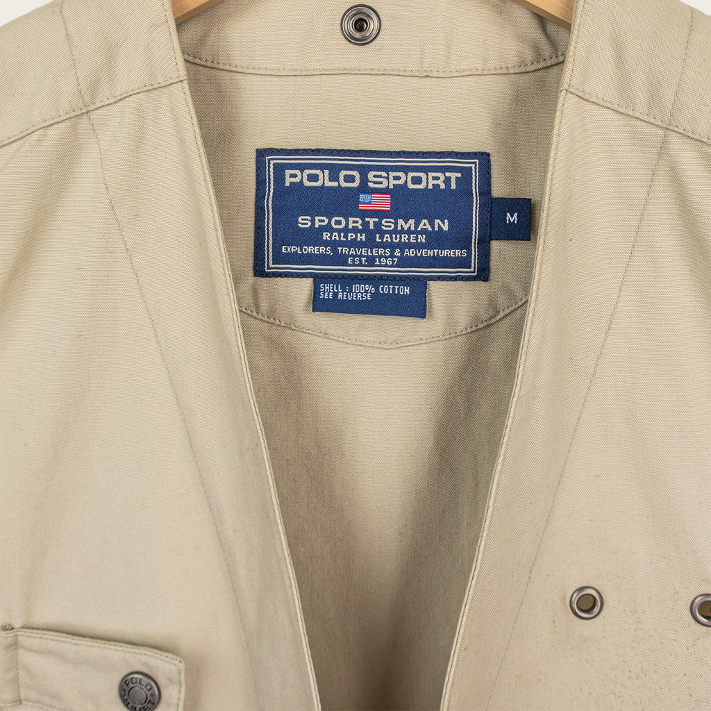 90's Polo Sport Utility Vest - M