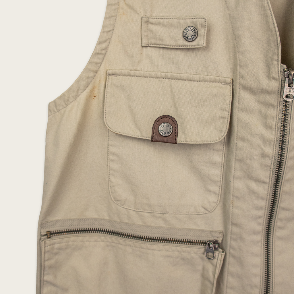 90's Polo Sport Utility Vest - M
