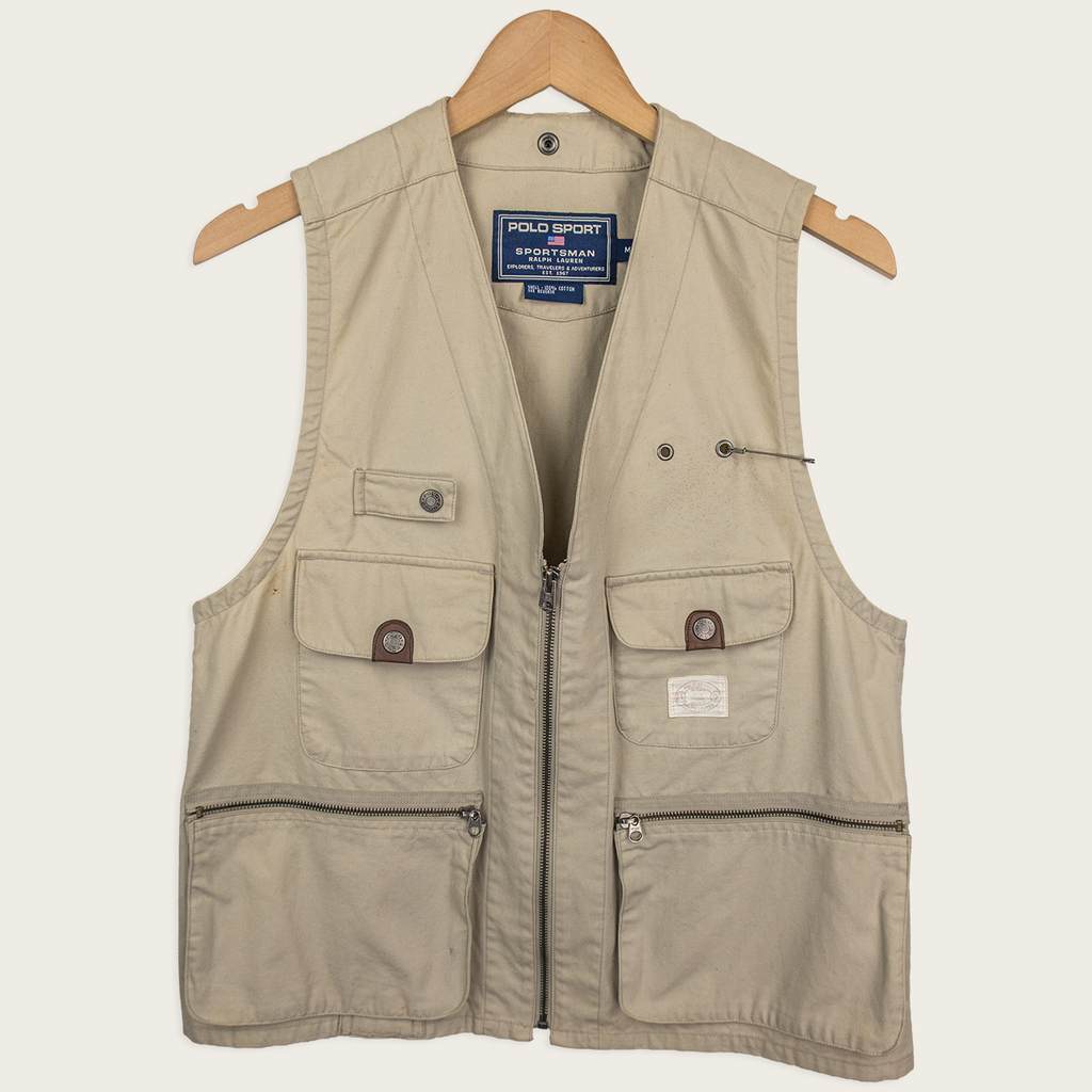 90's Polo Sport Utility Vest - M