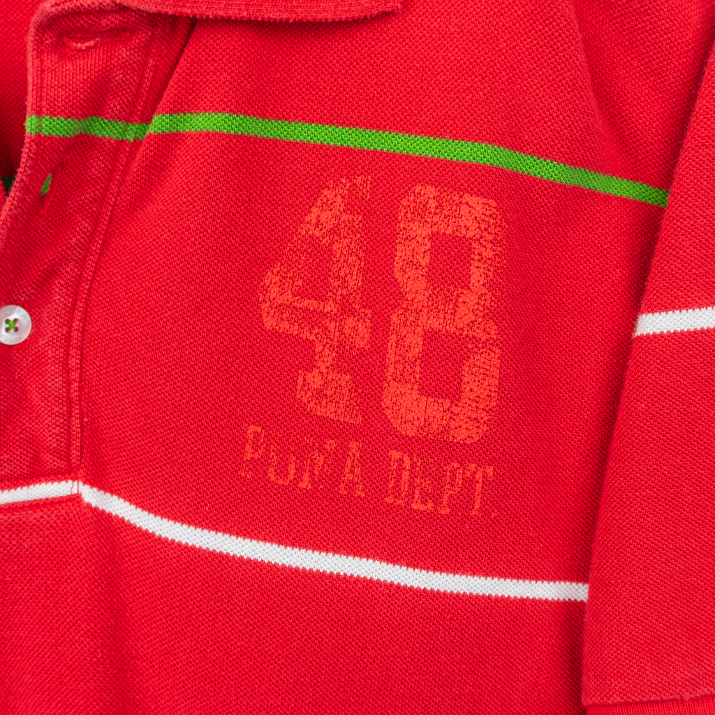 00's Puma Polo Shirt - M