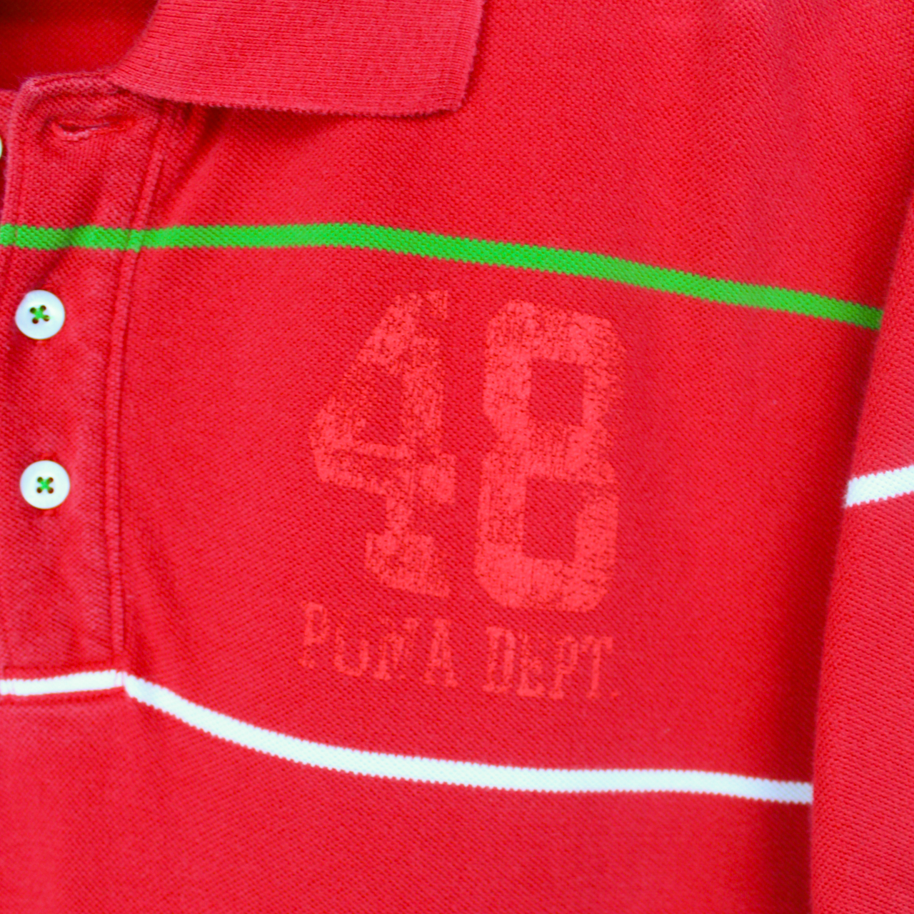 VINTAGE PUMA POLO SHIRT - M