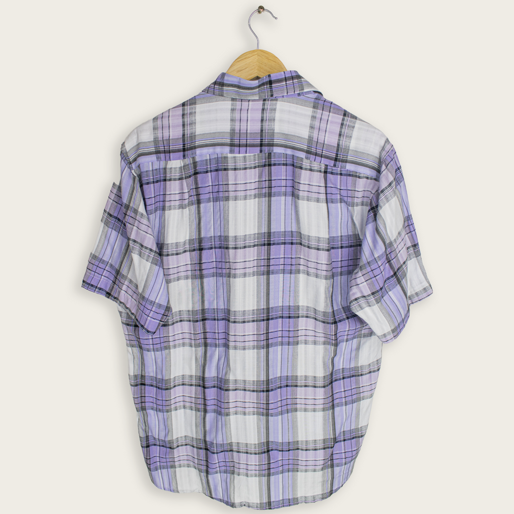 VINTAGE TOMMY HILFIGER BUTTON-UP SHIRT - L