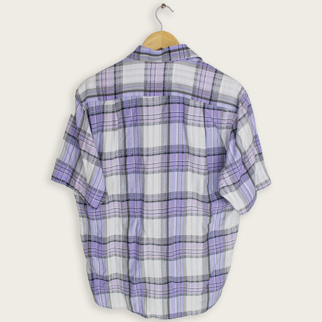 VINTAGE TOMMY HILFIGER BUTTON-UP SHIRT - L