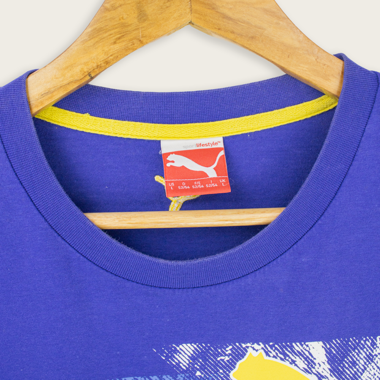 VINTAGE PUMA T-SHIRT - L