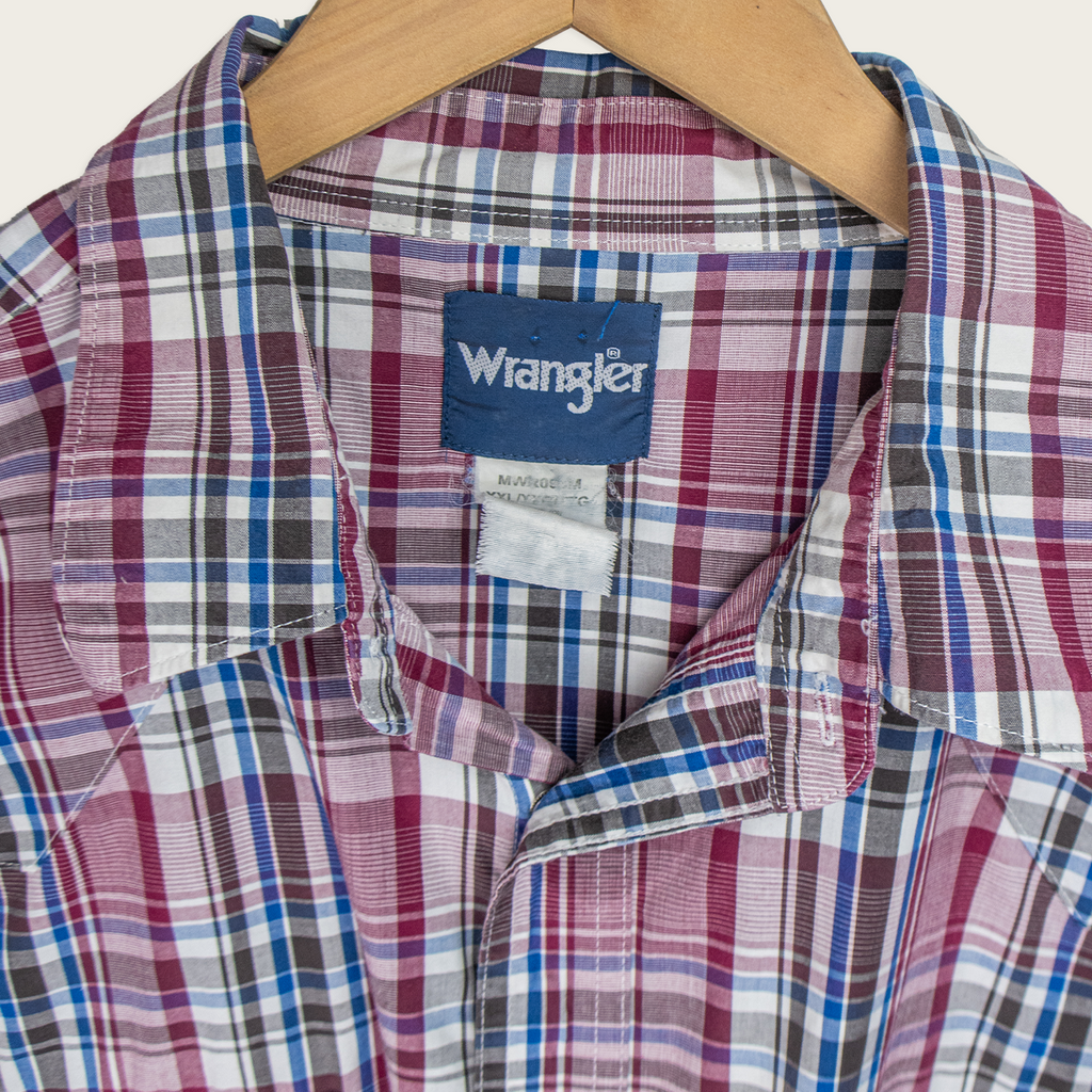 00's Wrangler Button-Up Shirt - XL/XXL