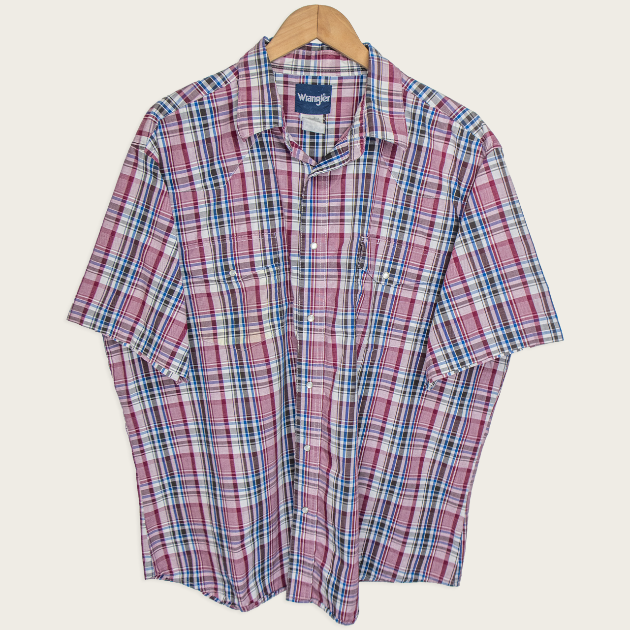 00's Wrangler Button-Up Shirt - XL/XXL