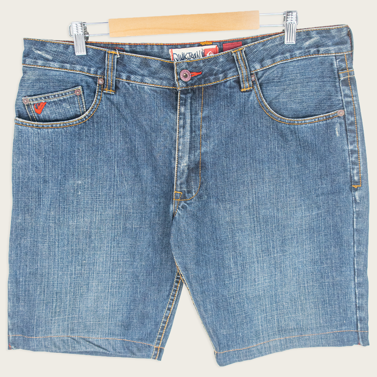 00's Quiksilver Denim Shorts - 36"