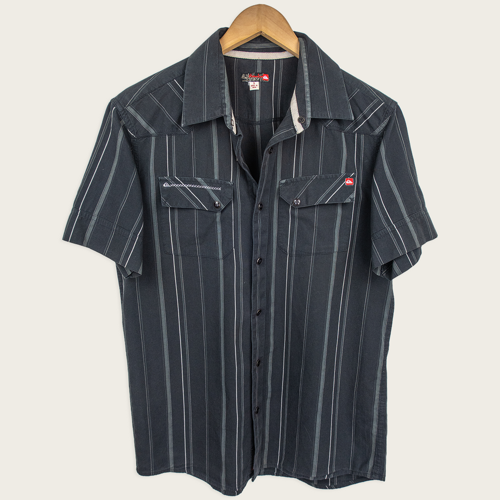 00's Quiksilver Button-Up Shirt - S