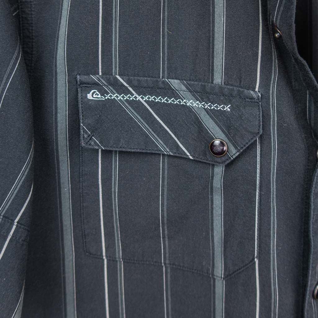 00's Quiksilver Button-Up Shirt - S