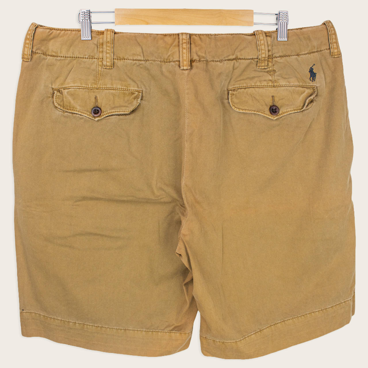 90's Polo by Ralph Lauren Adjustable Tailored Shorts - 38"