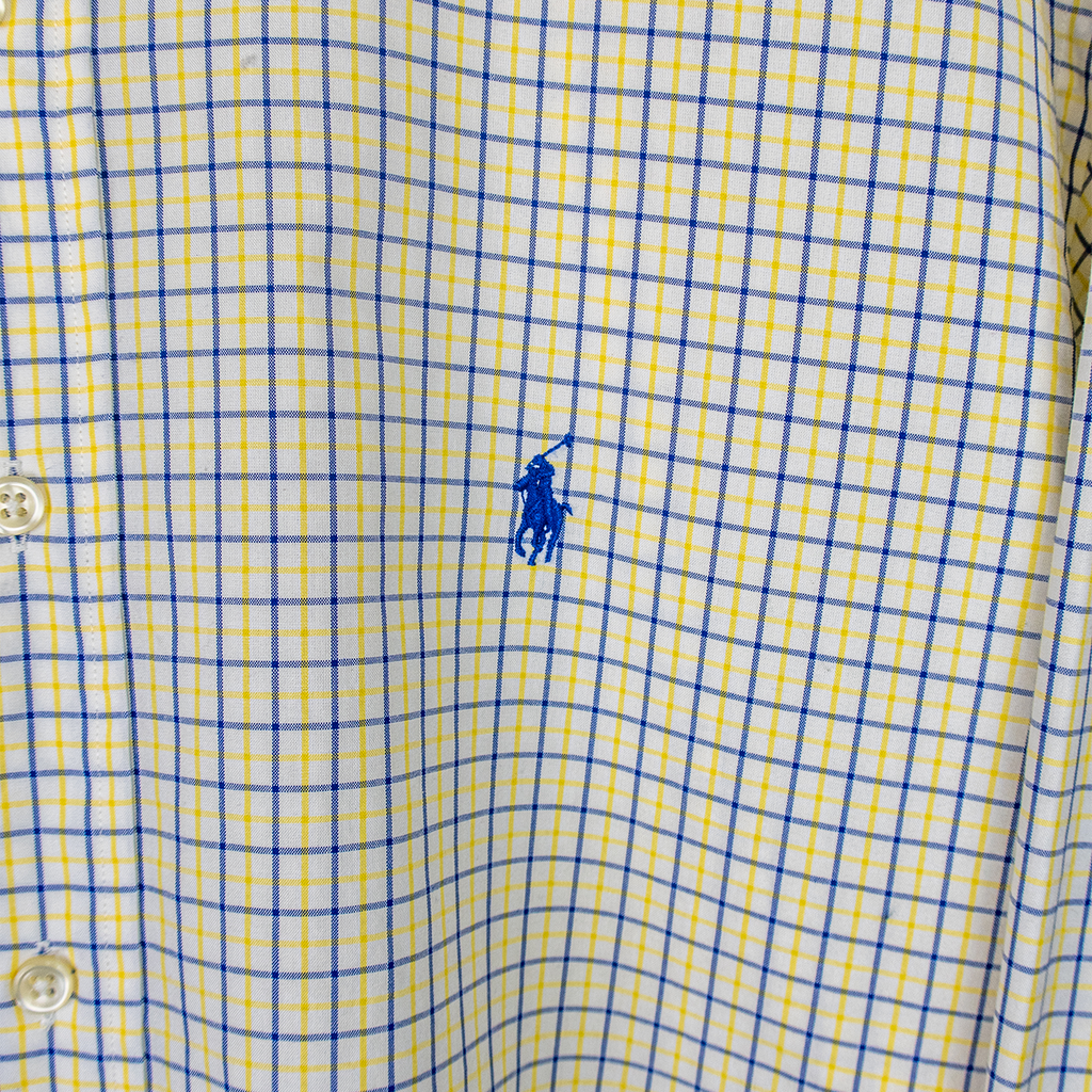 90's Polo by Ralph Lauren Long-Sleeve Button-Up Shirt - L