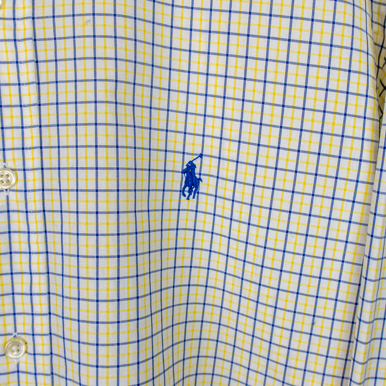 90's Polo by Ralph Lauren Long-Sleeve Button-Up Shirt - L