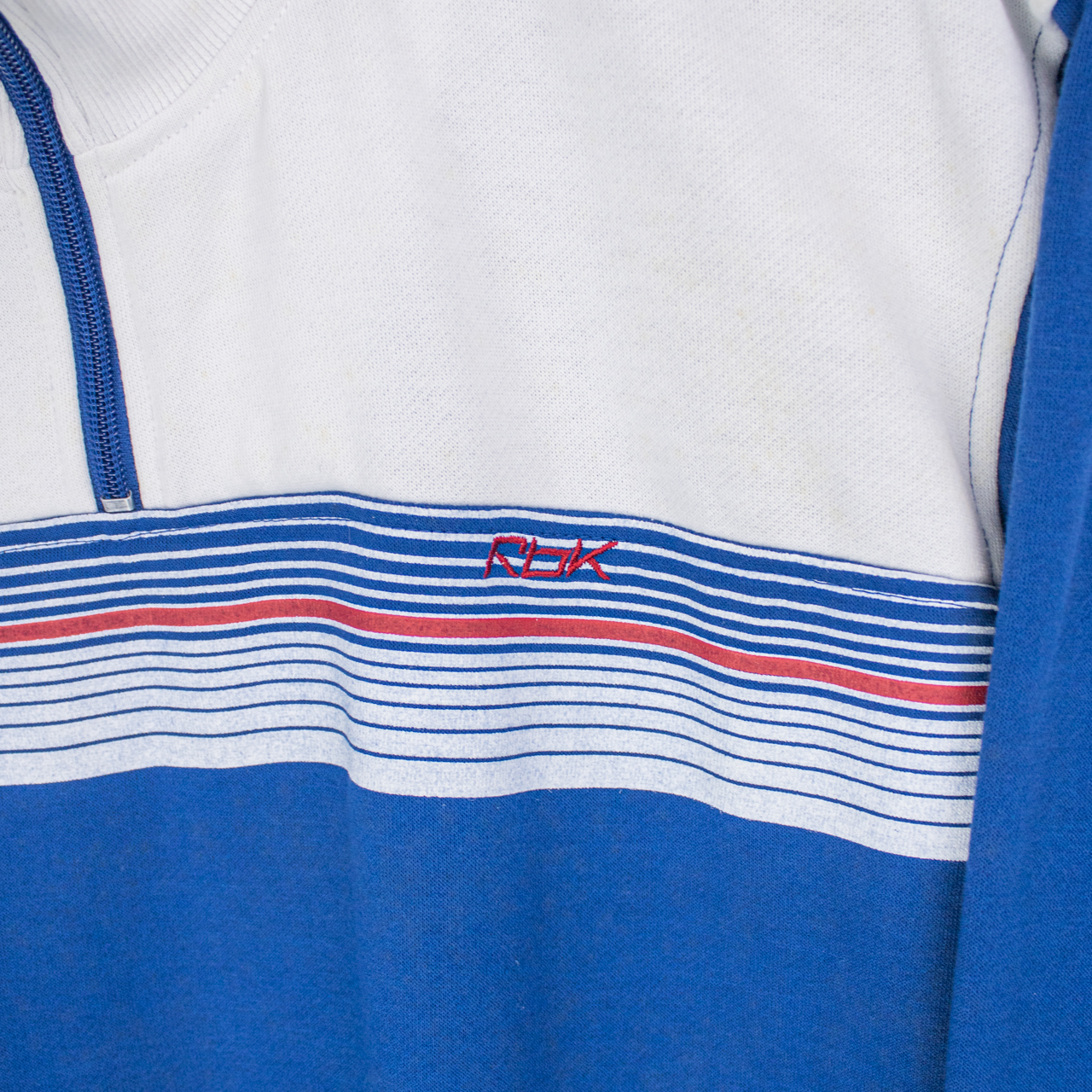 00's REEBOK 1/4 ZIP - L