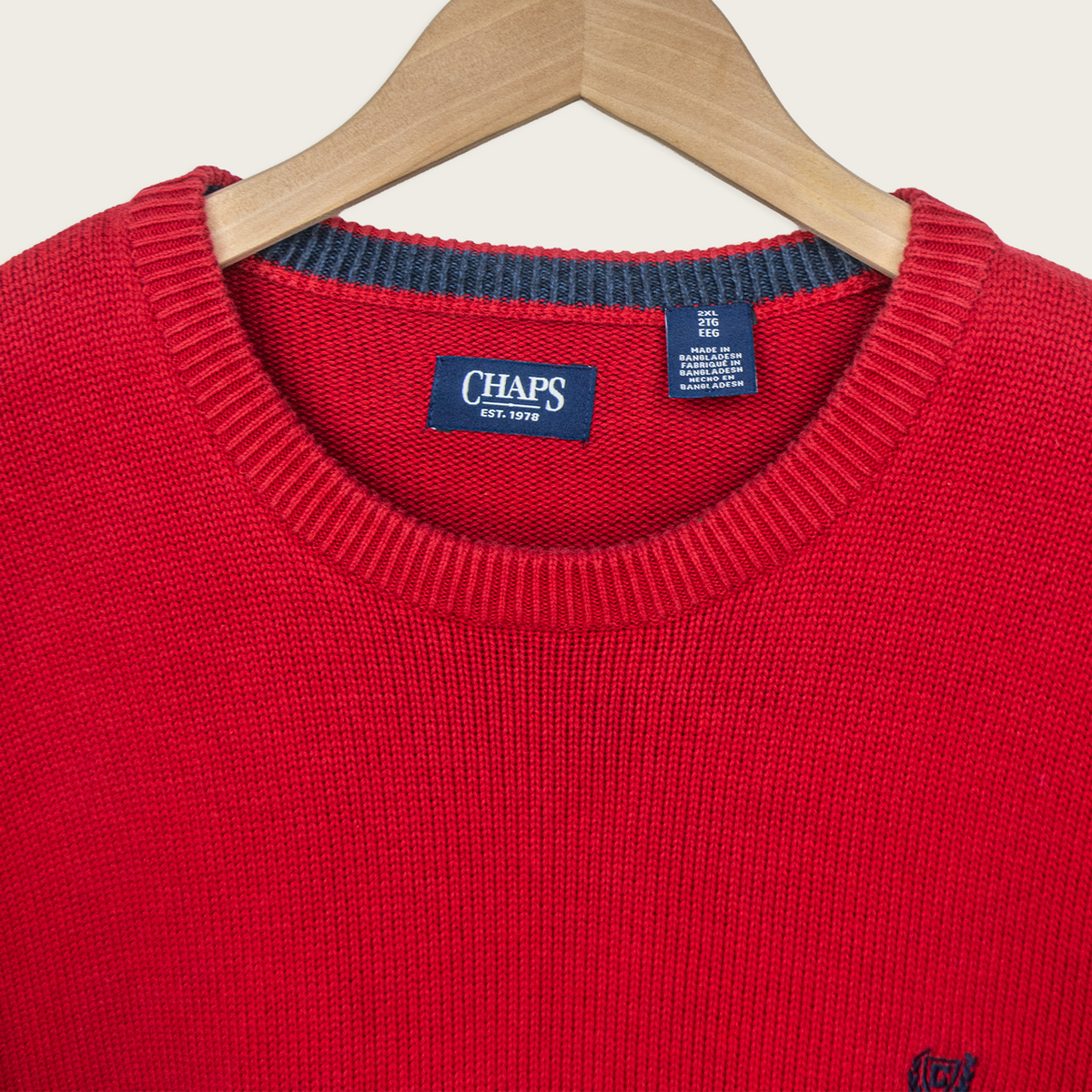 Chaps Knit Crewneck Sweater - XL/XXL