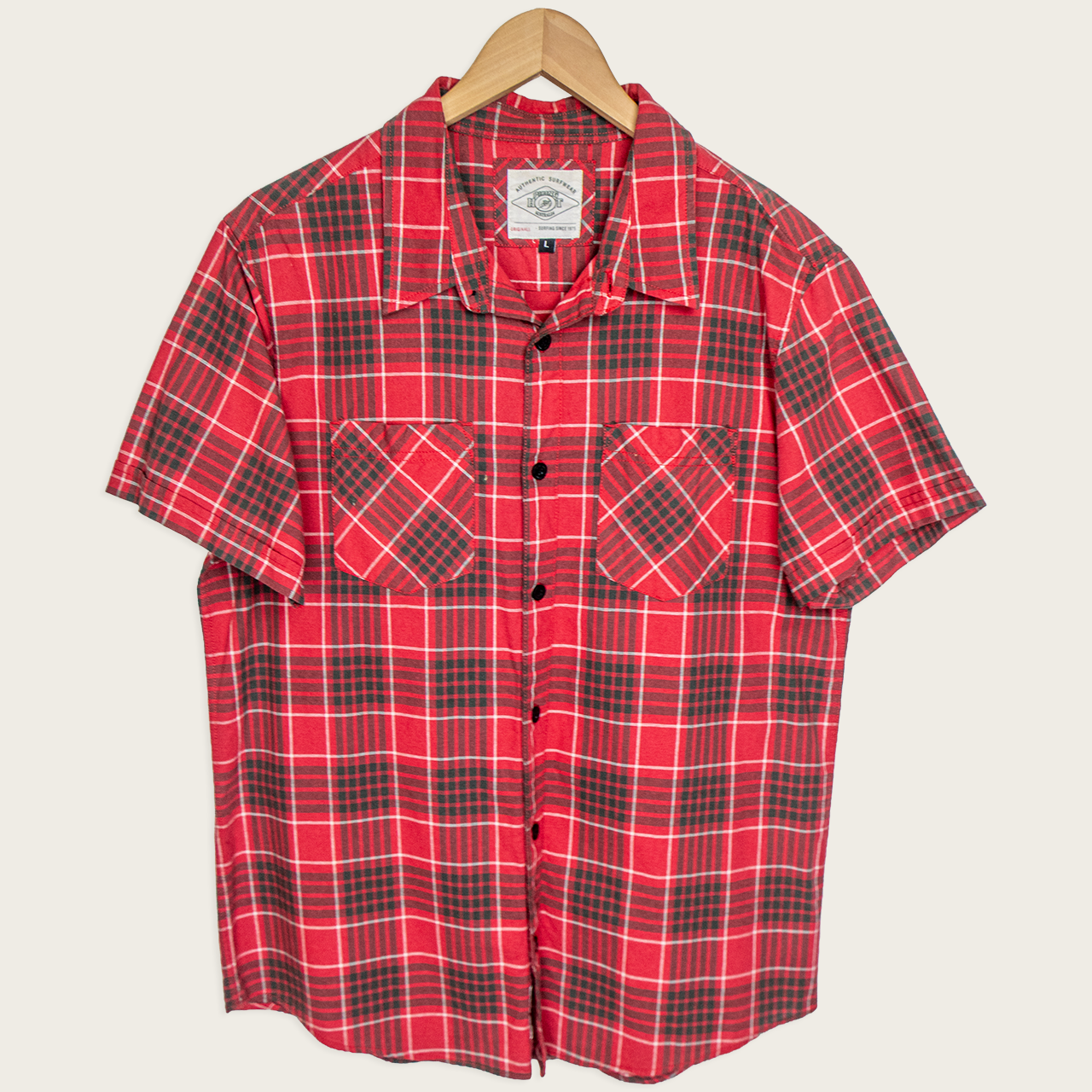 Piping Hot Button-Up Shirt - M/L