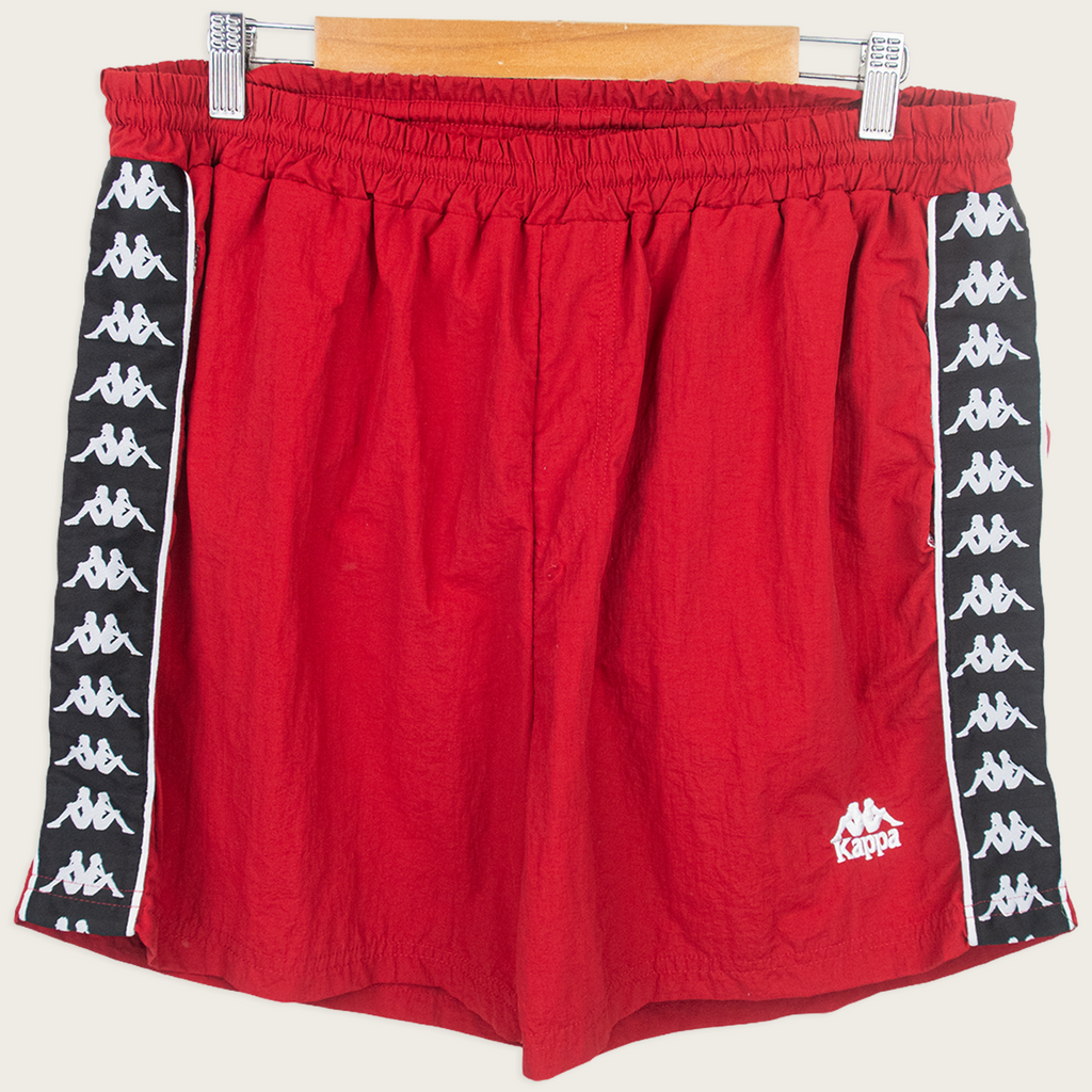Kappa Mesh-Lined Track Shorts - XXL
