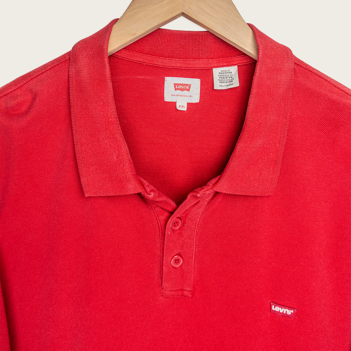 00s Levi's Polo Shirt - XL/XXL