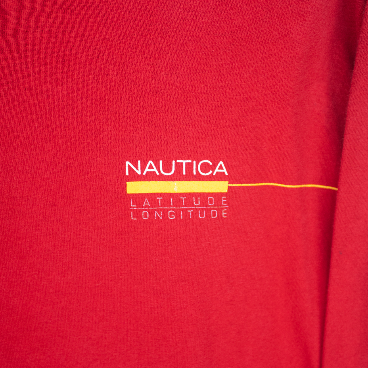 VINTAGE LONG-SLEEVE NAUTICA T-SHIRT - L