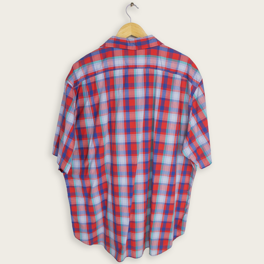 VINTAGE NAUTICA BUTTON-UP SHIRT - XXL