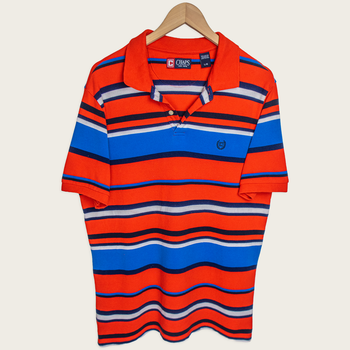 00s Chaps Polo Shirt - L